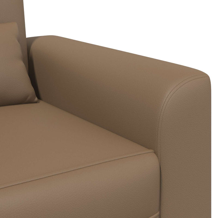 Fotoliu Cappuccino Piele artificială - WALTI WALTI
