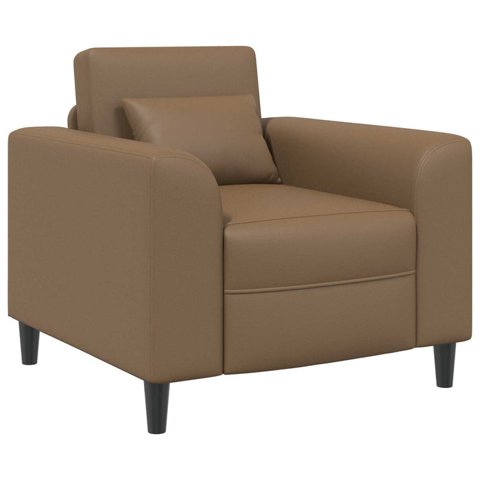 Fotoliu Cappuccino Piele artificială - WALTI WALTI
