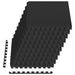 Covorase 50 pcs Negru 18 m² Spumă EVA - WALTI WALTI