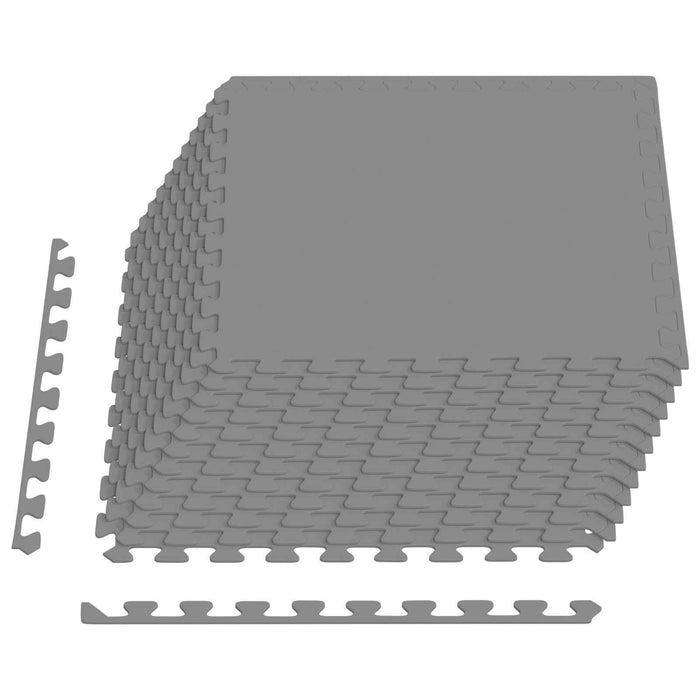 Covorase 12 pcs Gri 4,32 m² Spumă EVA WALTI