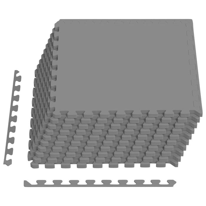 Covorase 40 pcs Gri 14,4 m² Spumă EVA WALTI