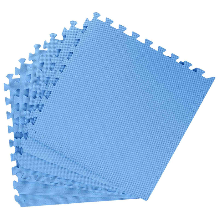 Covorase 24 pcs albastru 8,64 m² Spumă EVA WALTI