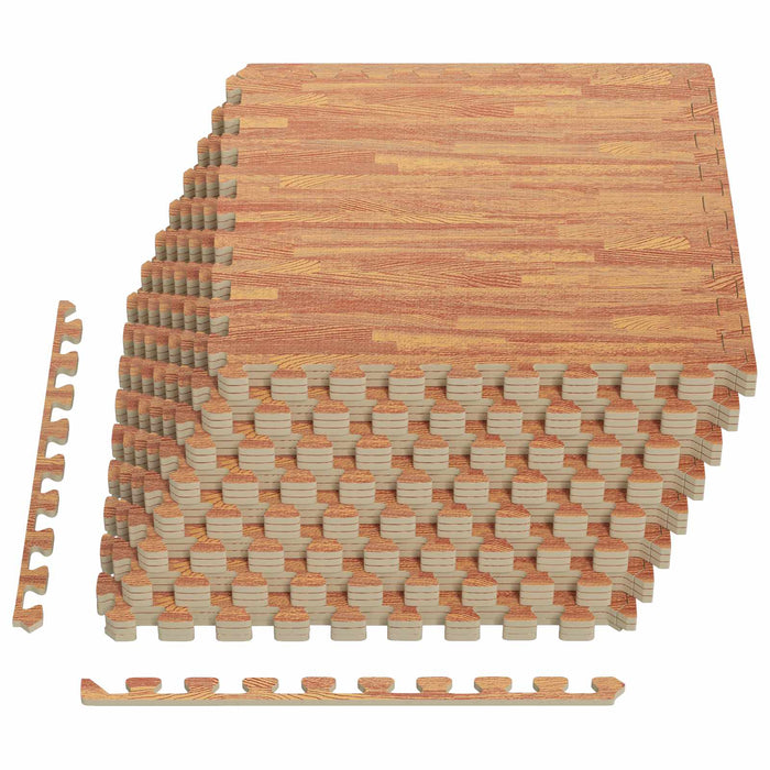 Covorase 24 pcs lemn 8,64 m² Spumă EVA WALTI