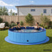 Covor de bazin pentru piscină 16 buc. Ø 235 cm Rotund Spumă EVA - WALTI WALTI