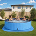 Covor de bazin pentru piscină 36 buc. Ø 350 cm Rotund Spumă EVA - WALTI WALTI