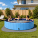 Covor de bazin pentru piscină 49 buc. Ø 408 cm Rotund Spumă EVA - WALTI WALTI