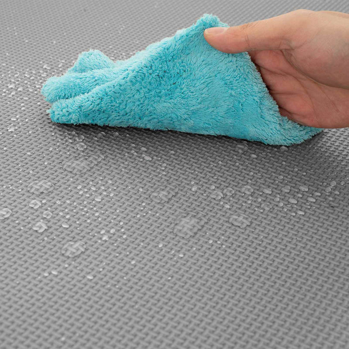 Covor de bazin pentru piscină 49 buc. Ø 408 cm Rotund Spumă EVA - WALTI WALTI