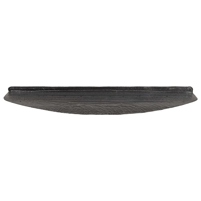 Mochete autocolante pentru scară Semicircular 15 pcs Antracit - WALTI WALTI