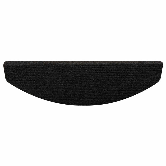 Mochete autocolante pentru scară Semicircular 15 pcs Antracit - WALTI WALTI