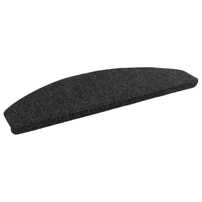 Mochete autocolante pentru scară 15 pcs Negru 80 x 28 x 3,5 cm - WALTI WALTI