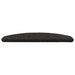 Mochete autocolante pentru scară 15 pcs Negru 80 x 28 x 3,5 cm - WALTI WALTI