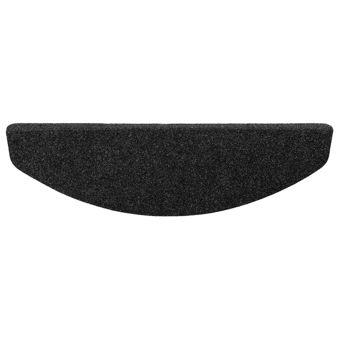 Mochete autocolante pentru scară 15 pcs Negru 80 x 28 x 3,5 cm - WALTI WALTI
