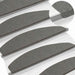 Mochete autocolante pentru scară 15 pcs Gri 80 x 28 x 3,5 cm - WALTI WALTI