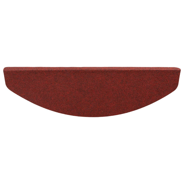 Mochete autocolante pentru scară 15 pcs Roșu 80 x 28 x 3,5 cm - WALTI WALTI