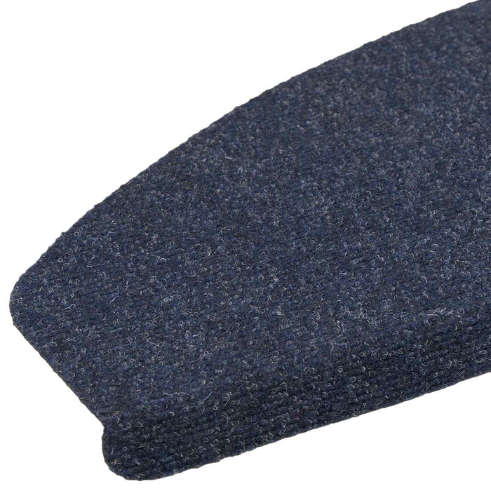 Mochete autocolante pentru scară Semicircular 15 pcs albastru - WALTI WALTI