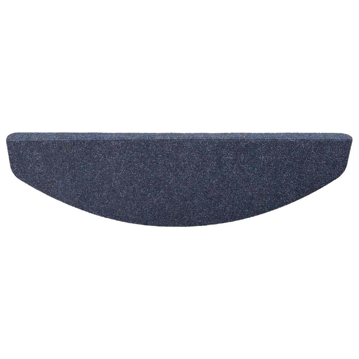 Mochete autocolante pentru scară Semicircular 15 pcs albastru - WALTI WALTI