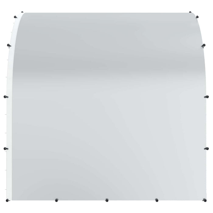 Căsuță pentru pui Argintiu 200 x 200 x 200 cm Oțel Galvanizat WALTI