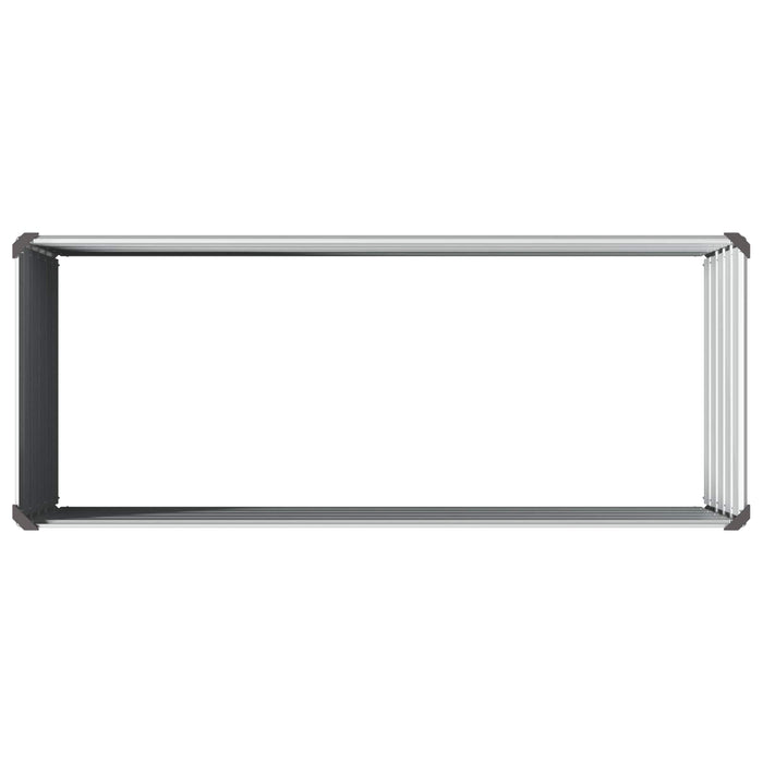 Pat de grădină ridicat Gri 100 x 40 x 55 cm WALTI
