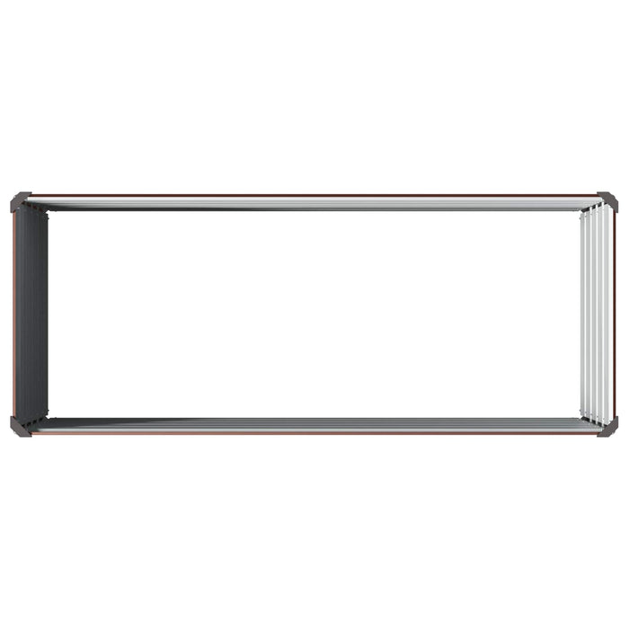 Pat de grădină ridicat Maro 100 x 40 x 55 cm WALTI