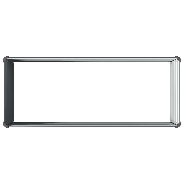 Pat de grădină ridicat Antracit 100 x 40 x 55 cm WALTI