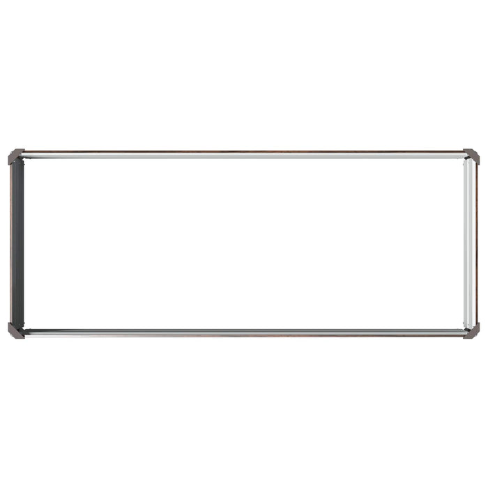 Pat de grădină ridicat Negru 100 x 40 x 24 cm WALTI