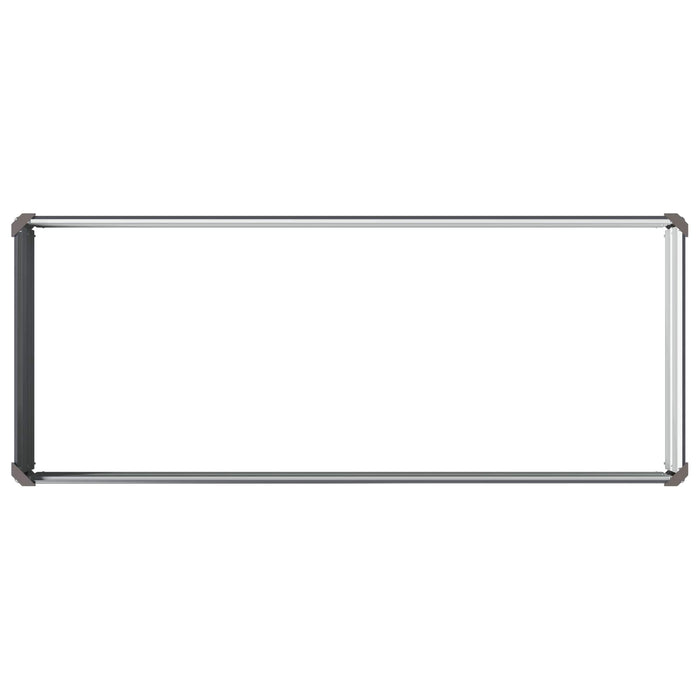 Pat de grădină ridicat Antracit 100 x 40 x 24 cm WALTI