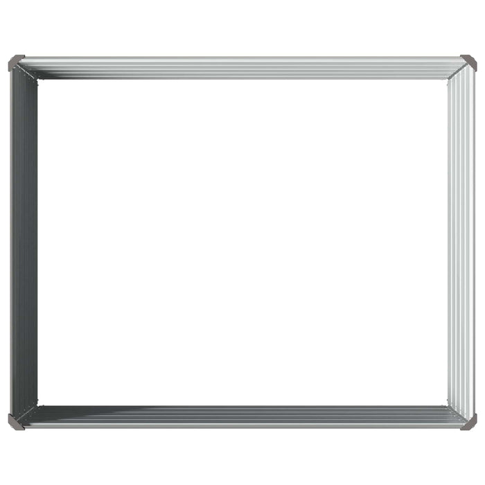 Pat de grădină ridicat Gri 100 x 80 x 55 cm WALTI