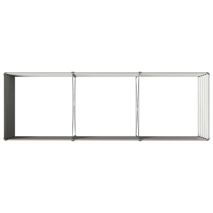 Pat de grădină ridicat Maro 240 x 80 x 55 cm WALTI