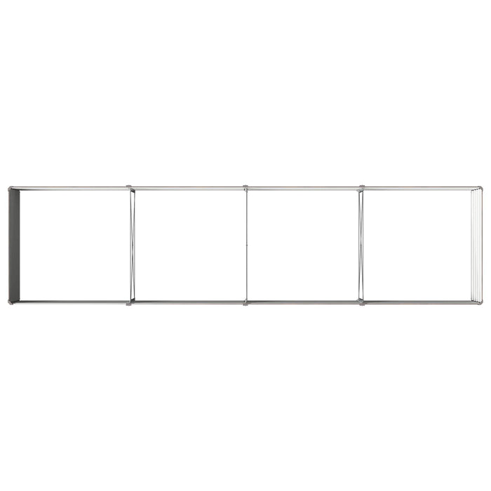 Pat de grădină ridicat Negru 320 x 80 x 55 cm WALTI
