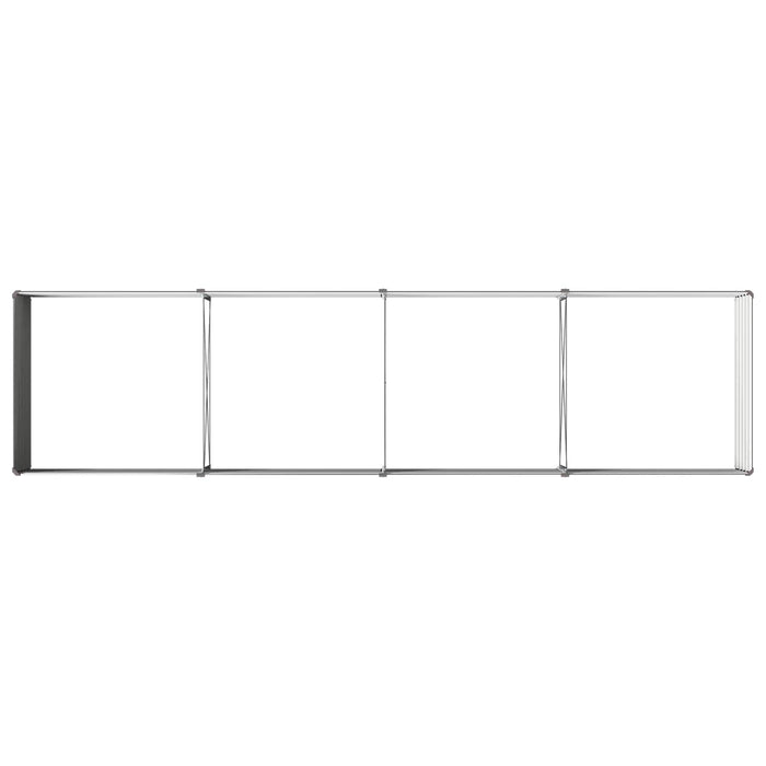 Pat de grădină ridicat Antracit 320 x 80 x 55 cm WALTI