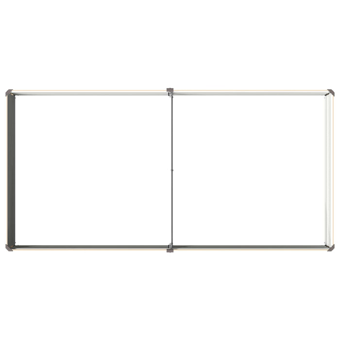 Pat de grădină ridicat Creme 160 x 80 x 24 cm WALTI