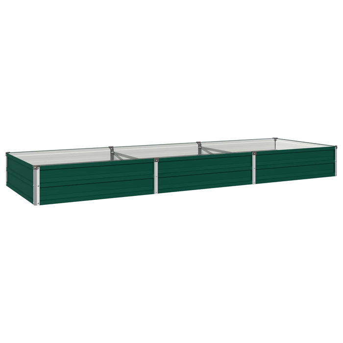 Pat de grădină ridicat Verde 240 x 80 x 24 cm - WALTI WALTI