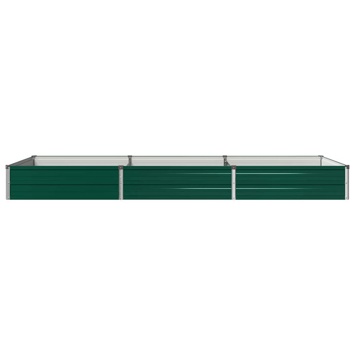 Pat de grădină ridicat Verde 240 x 80 x 24 cm - WALTI WALTI