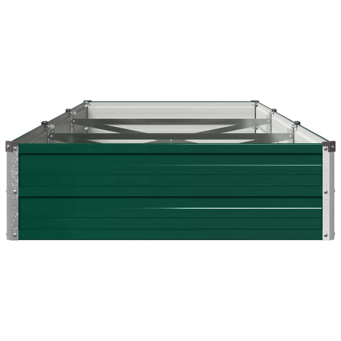 Pat de grădină ridicat Verde 240 x 80 x 24 cm - WALTI WALTI