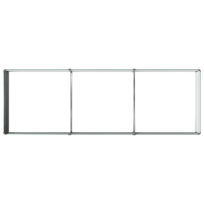 Pat de grădină ridicat Verde 240 x 80 x 24 cm - WALTI WALTI