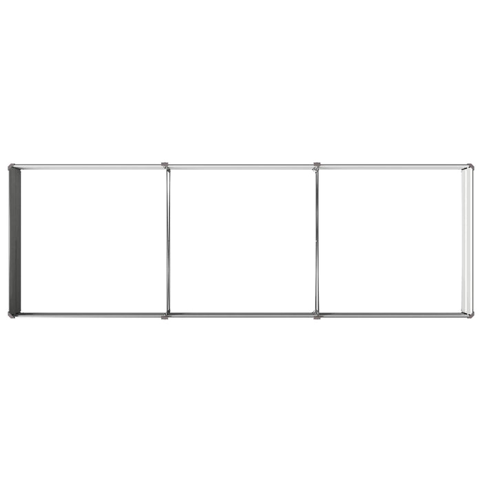 Pat de grădină ridicat Antracit 240 x 80 x 24 cm WALTI