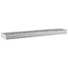 Pat de grădină ridicat Argintiu 400 x 80 x 24 cm galvanizat - WALTI WALTI