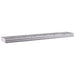 Pat de grădină ridicat Argintiu 480 x 80 x 24 cm galvanizat - WALTI WALTI