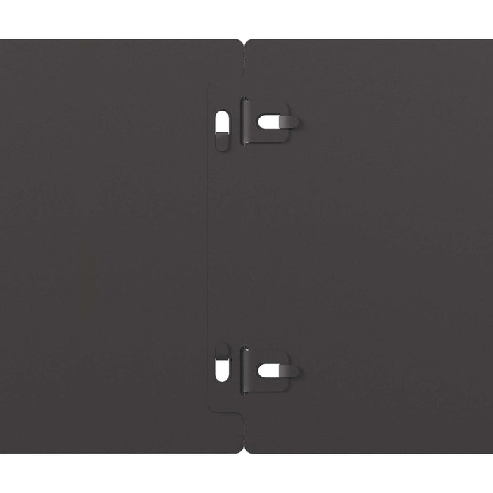 Margine pentru gazon 30 pcs 15 x 103 cm Oțel Negru - WALTI WALTI