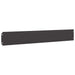 Margine pentru gazon 30 pcs 15 x 103 cm Oțel Negru - WALTI WALTI