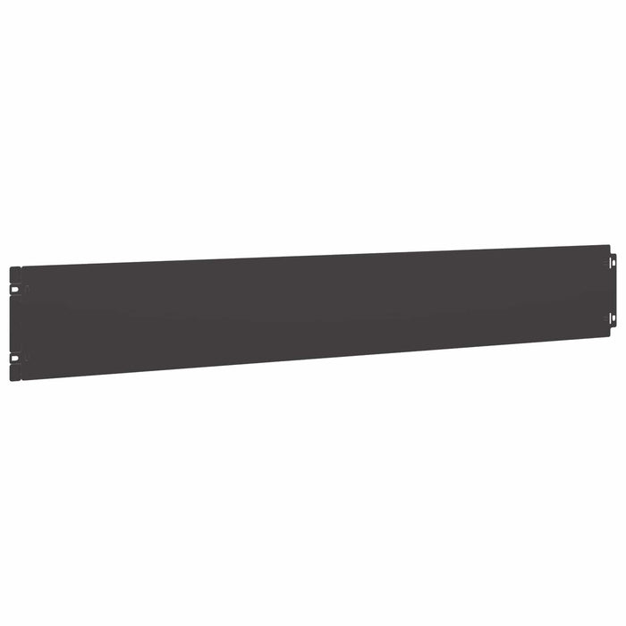 Margine pentru gazon 30 pcs 15 x 103 cm Oțel Negru - WALTI WALTI