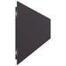 Margine pentru gazon 30 pcs 15 x 103 cm Oțel Negru - WALTI WALTI