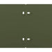 Margine pentru gazon 30 buc. 15 x 103 cm Oțel Verde măsliniu - WALTI WALTI