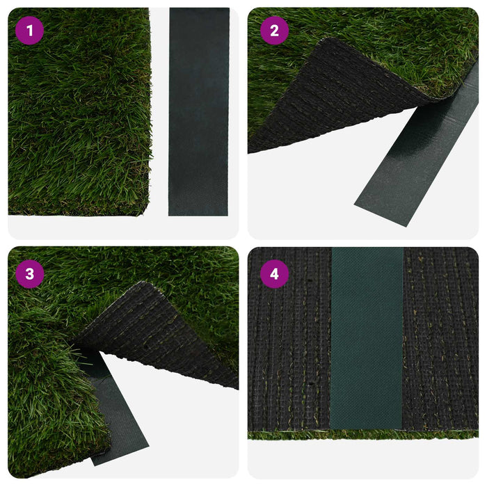 Bandă de iarbă artificială autoadezivă Verde 5 cm x 20 m - WALTI WALTI