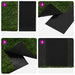 Bandă de iarbă artificială autoadezivă Negru 15 cm x 20 m - WALTI WALTI