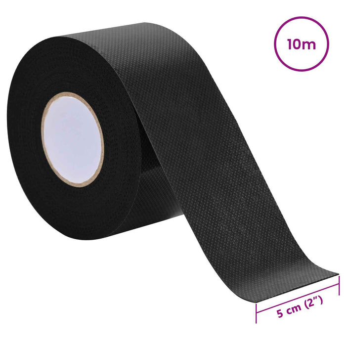 Bandă de iarbă artificială autoadezivă Negru 5 cm x 10 m - WALTI WALTI
