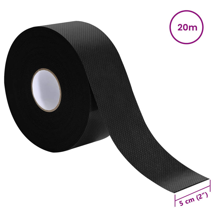Bandă de iarbă artificială autoadezivă Negru 20 x 0,05 cm - WALTI WALTI