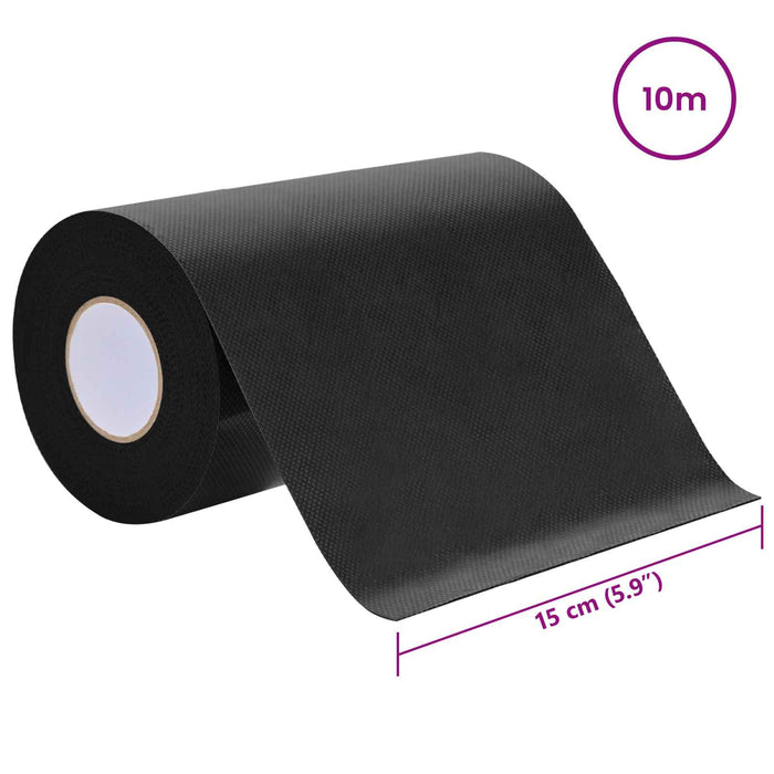 Bandă de iarbă artificială autoadezivă Negru 10 x 0,15 cm - WALTI WALTI