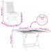 Set Bistro de Grădină 3 pcs Maro Lemn Teak Solid - WALTI WALTI