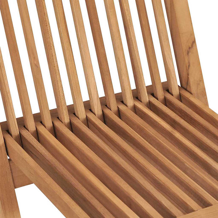 Set Bistro de Grădină 3 pcs Maro Lemn Teak Solid - WALTI WALTI